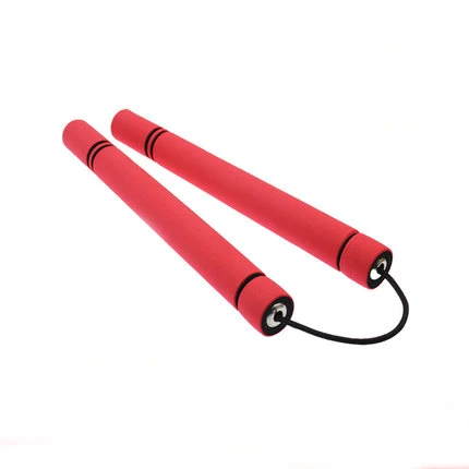 adult pvc core red Губка борьба нунчак Китай кунг-фу детей начинающих Практика нунчаку боевой тэквондо - Цвет: adult pvc core red