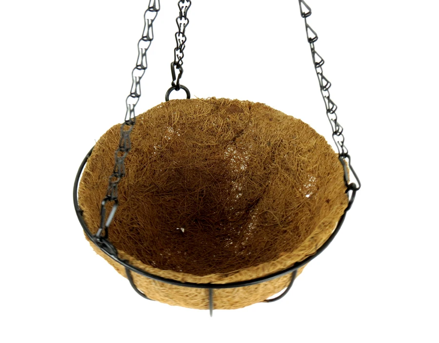 

MUCIAKIE 5PCS 8'' Hanging Baskets Made of Iron Wire with Coconut Liners