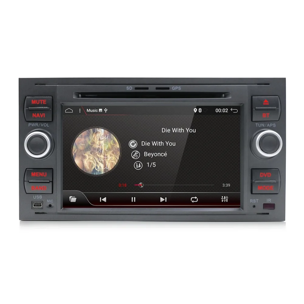 Автомагнитолы 2 Din Android 8 1 восемь Core автомобильный DVD gps Радио стерео для Ford Mondeo S max