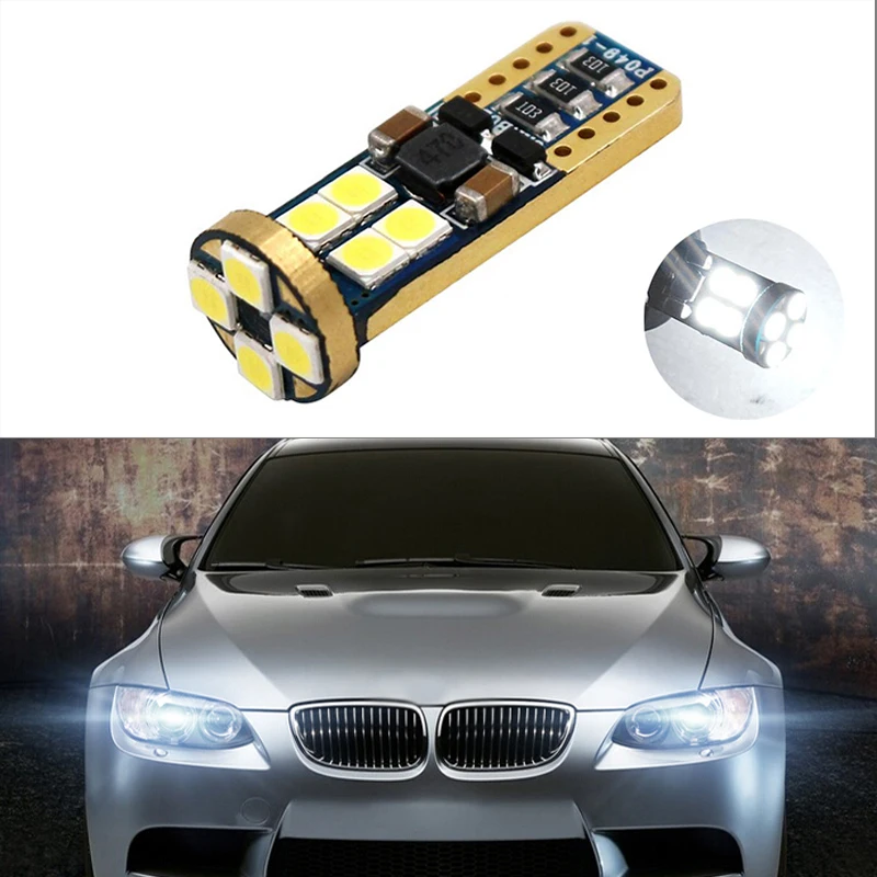Светодиодный клиновидный светильник BOAOSI 1x T10 W5W лампа маркер для BMW E46 E39 E91 E92 E93 E28 E61