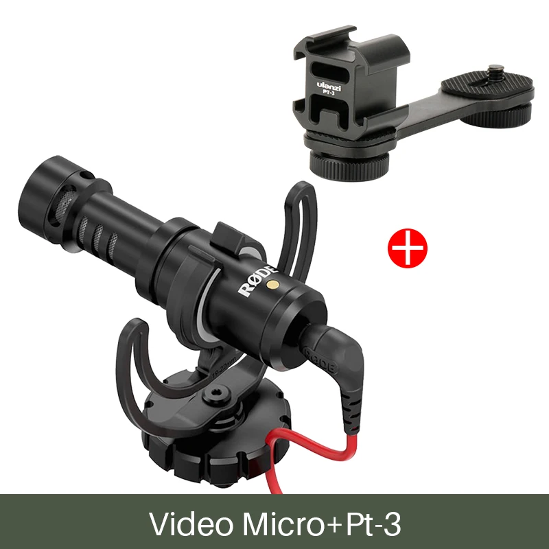 Microphone PT-3 Rode VideoMicro Микрофон Суперкомпактный направленный микрофон для Canon Nikon Камеры iPhone 6 - Цвет: Microphone PT-3