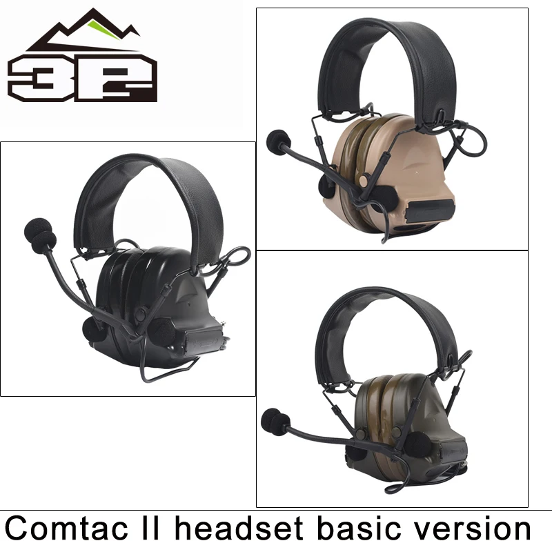 Z Tactical Softair Peltor comtac II peltor Наушники Без Шумоподавления функция Airsoftsport тактическая гарнитура WZ151