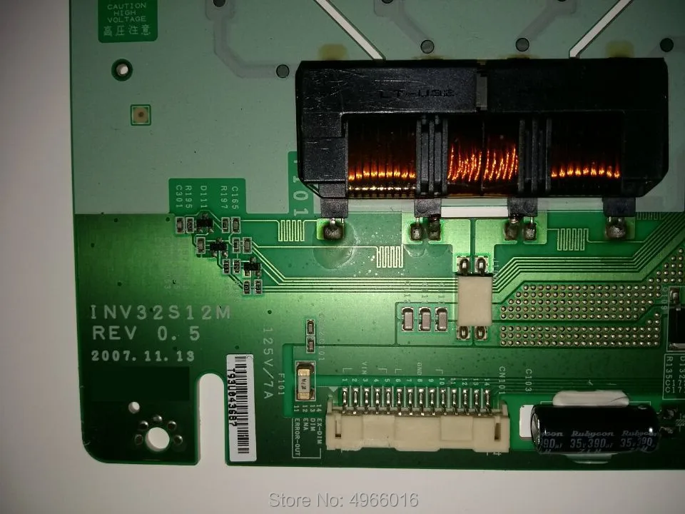 L32M61B L32N6 Высоковольтная плата INV32S12M REV0.5 для LTA320AB01 DJ оборудование аксессуары