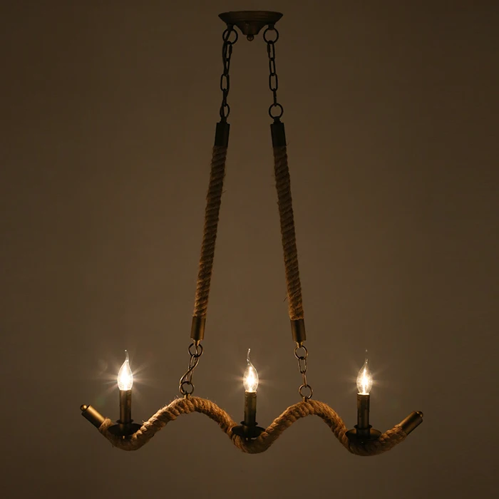 

Винтажный подвесной светильник в Северо-Европейском стиле с тройной головой для ресторана бара кафе