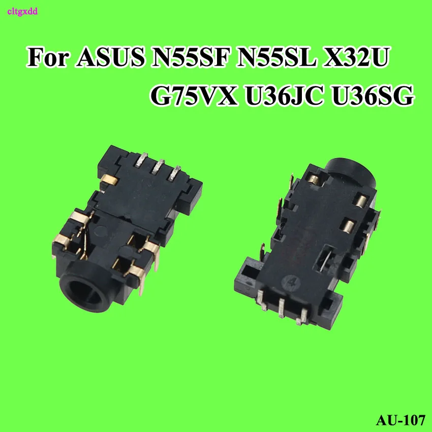 Cltgxdd 2 шт. 6 P 8 контактный аудио разъем для Asus K550D K55VD A450C FL5600L N55SF X32U U36JC X450 G75VX R557LI