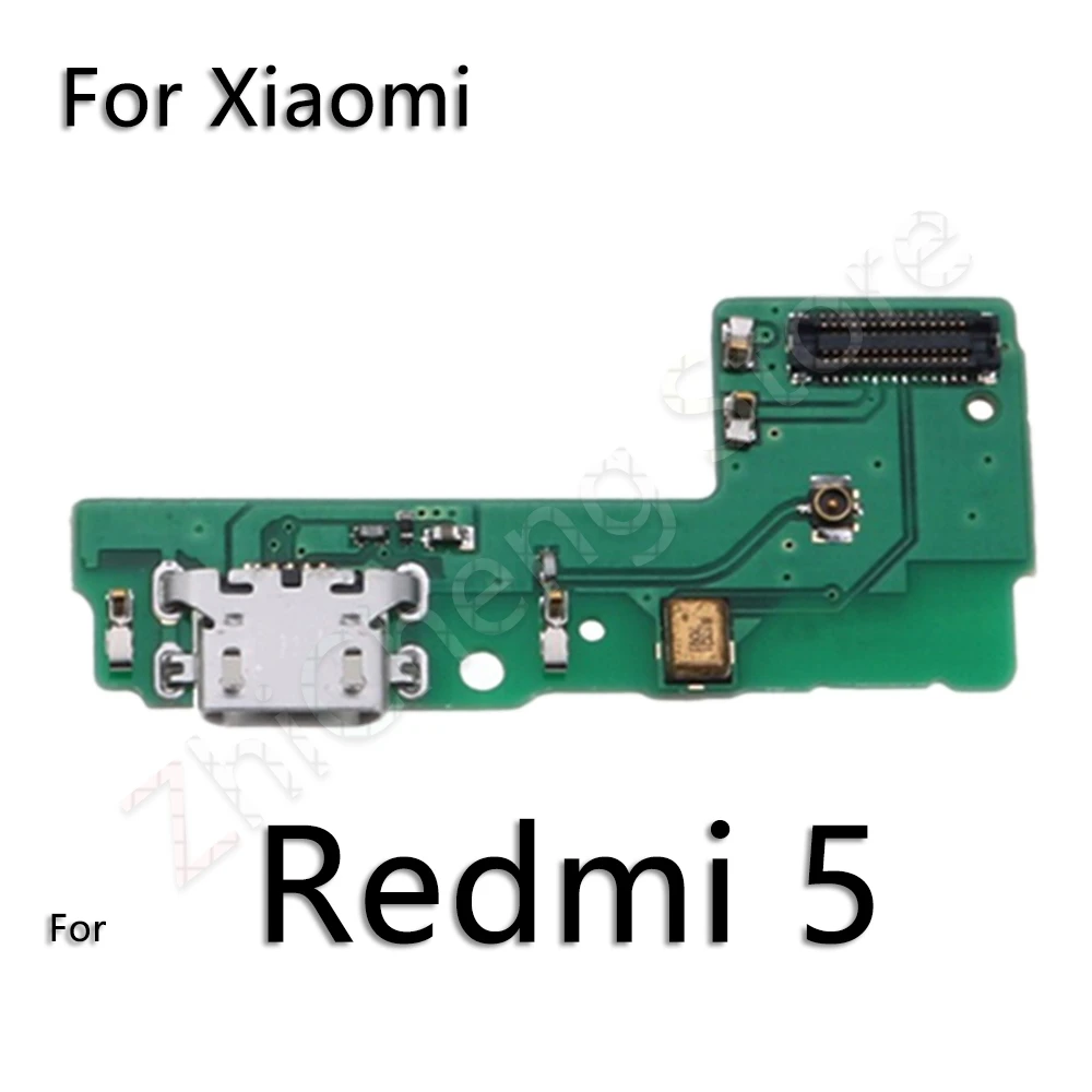 For Redmi 5 USB Дата зарядки порт Зарядное устройство Док-станция разъем гибкий кабель для Xiaomi mi красный mi Note 4 4A 4X5 5A 6 7 Plus Pro Глобальный - Цвет: For Redmi 5