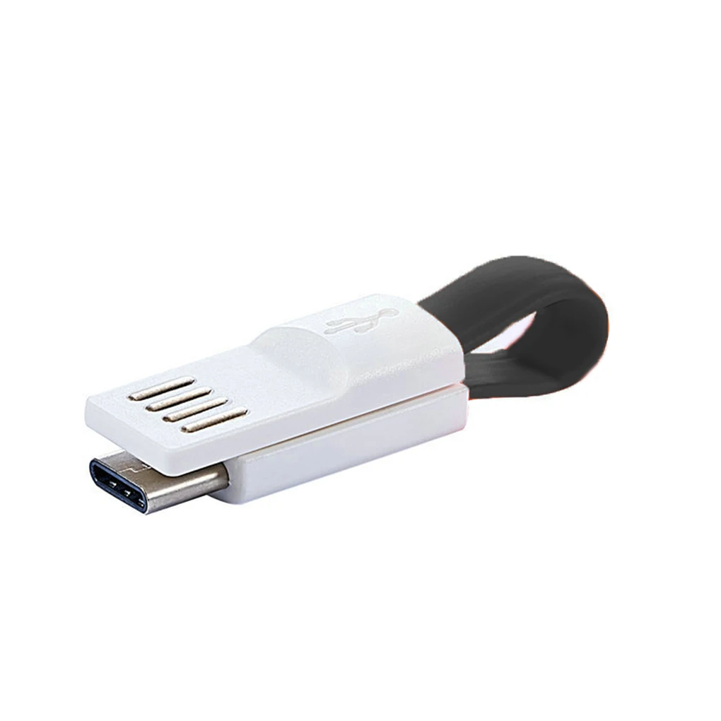 Тип C брелок кабель для зарядки передачи ключей USB данных Замена Huawei|Зарядные