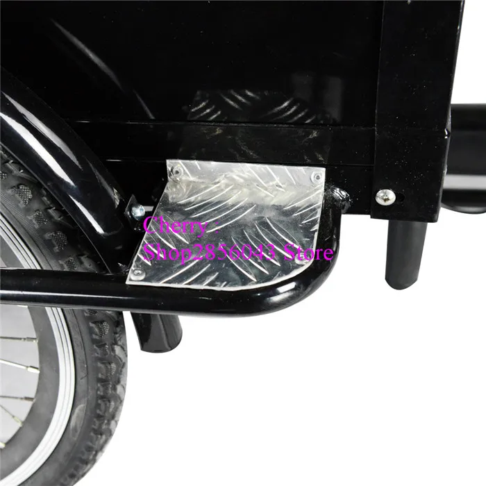 Электрический 3 х колесный велосипед для взрослых пикап Педаль Грузовой BikeTtrike