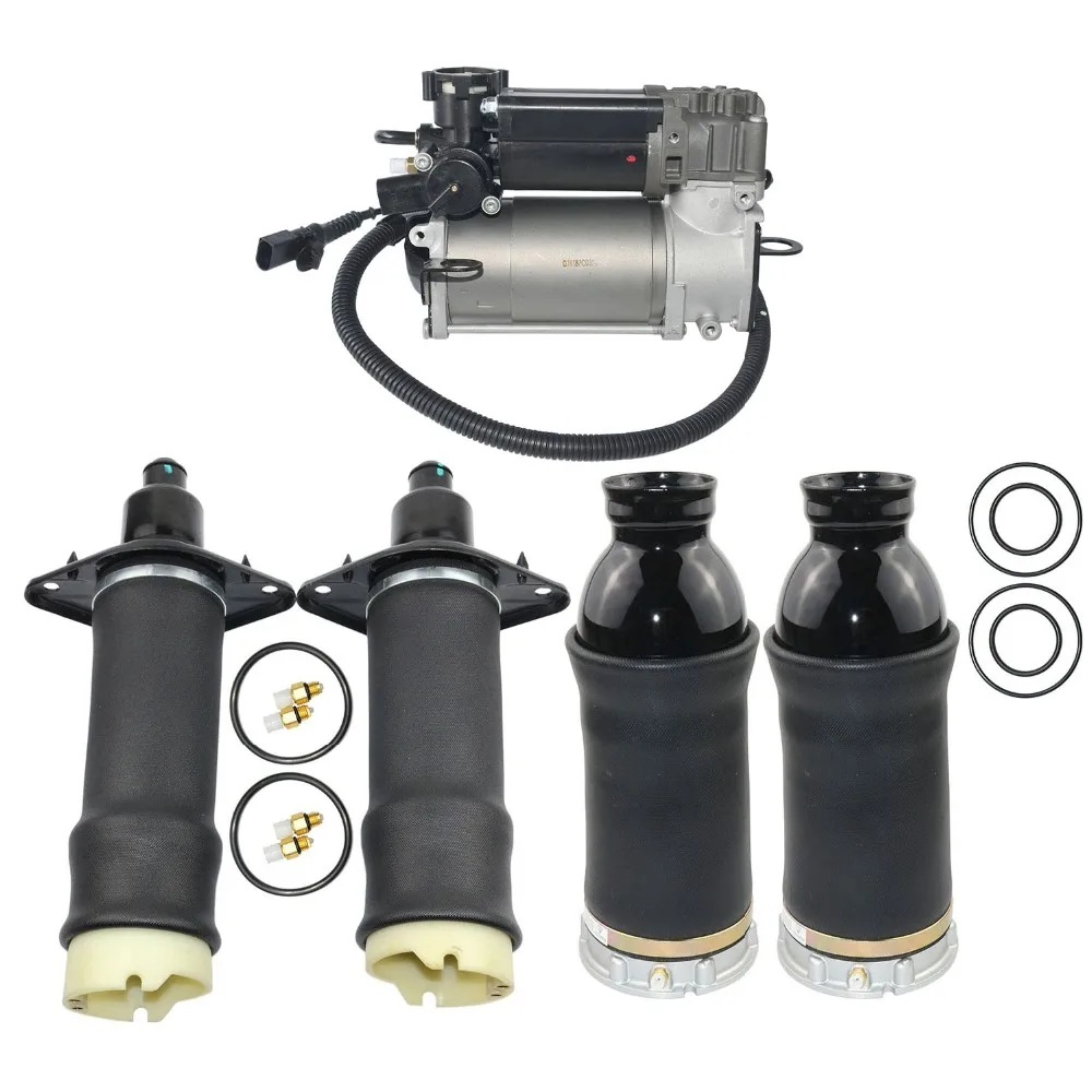 AP01 2 шт. Передняя Пневматическая подвеска пружины для Audi A6 C5 Allroad 4BH C5 4Z7616051B, 4Z7616051D