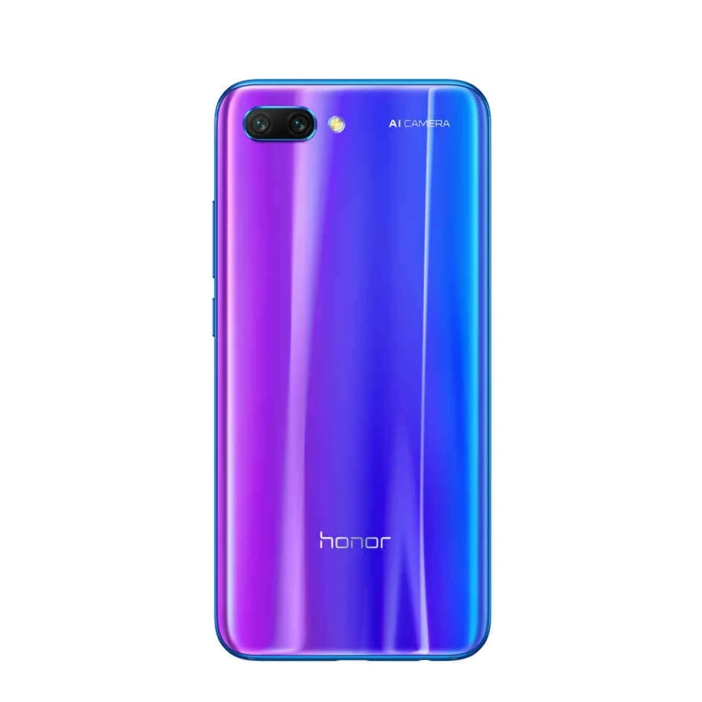Мобильный телефон Honor 10 с глобальной версией, 5,84 дюймов, FHD+ 4 Гб+ 128 ГБ, Восьмиядерный процессор Kirin 970, Android 8,1, 24 МП, смартфон с функцией распознавания лица, NFC, 3400 мАч
