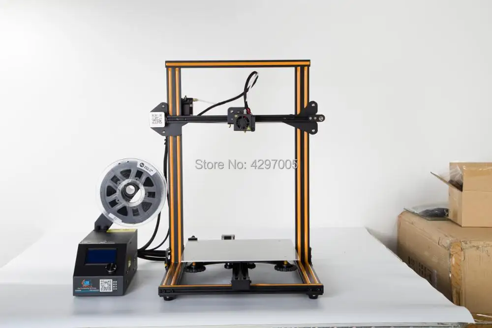 Большой размер печати CR-10S Creality 3d принтер полностью металлический 300*300*400 мм CR-10S принтер плюс размер печати 3D Stampante DIY Kit