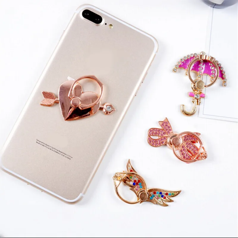 Металлическая подставка держатель для мобильного телефона 50 шт./лот iPhone Xiaomi Huawei