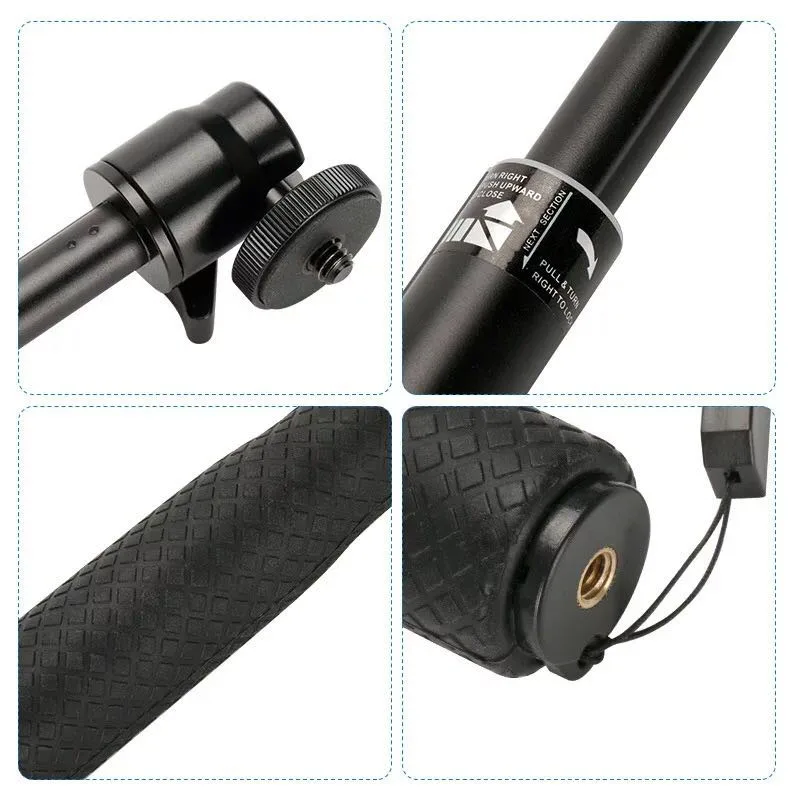 Карданный удлинитель телескопический стержень монопод для DJI Osmo 2 Pocket/Feiyu Vimble 2/Zhiyun
