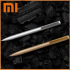Оригинальная металлическая ручка Xiaomi, школьные канцелярские принадлежности, шариковая ручка PREMEC 0,5 мм, Швейцария, Япония, черная заправка, ручки для подписи