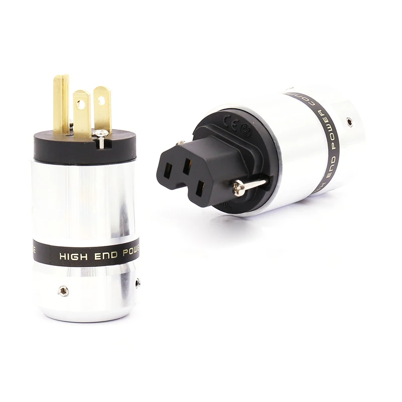 

OYAIDE style 24K позолоченный Американский Разъем питания IEC соединитель DIY Аудио кабель питания