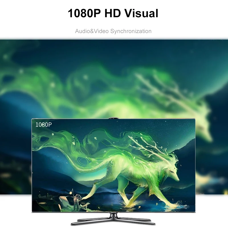 VGA к HDMI Кабель адаптер аналоговый цифровому Видео Аудио конвертер Выход 1080P HD 3 5