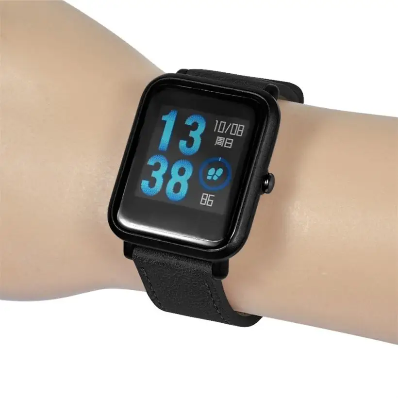 CARPRIE высококачественный сменный кожаный ремешок в стиле ретро для Xiaomi Huami Amazfit Bip