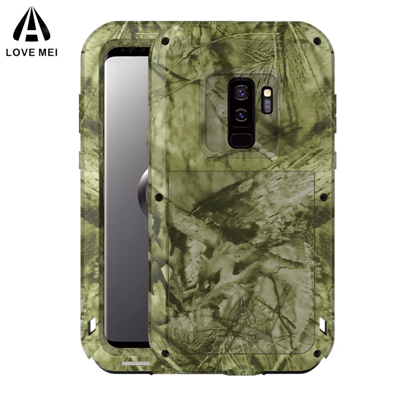 S9 камуфляж мощный ударопрочный чехол для samsung Galaxy плюс LOVEMEI жизнь