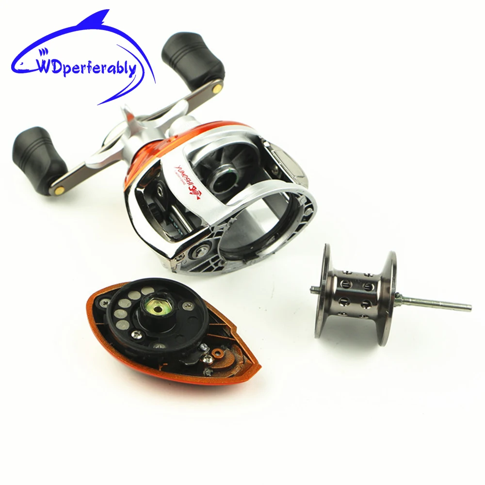 Бесплатная доставка 9 Подшипники влево/правая рука приманки литья Рыбалка