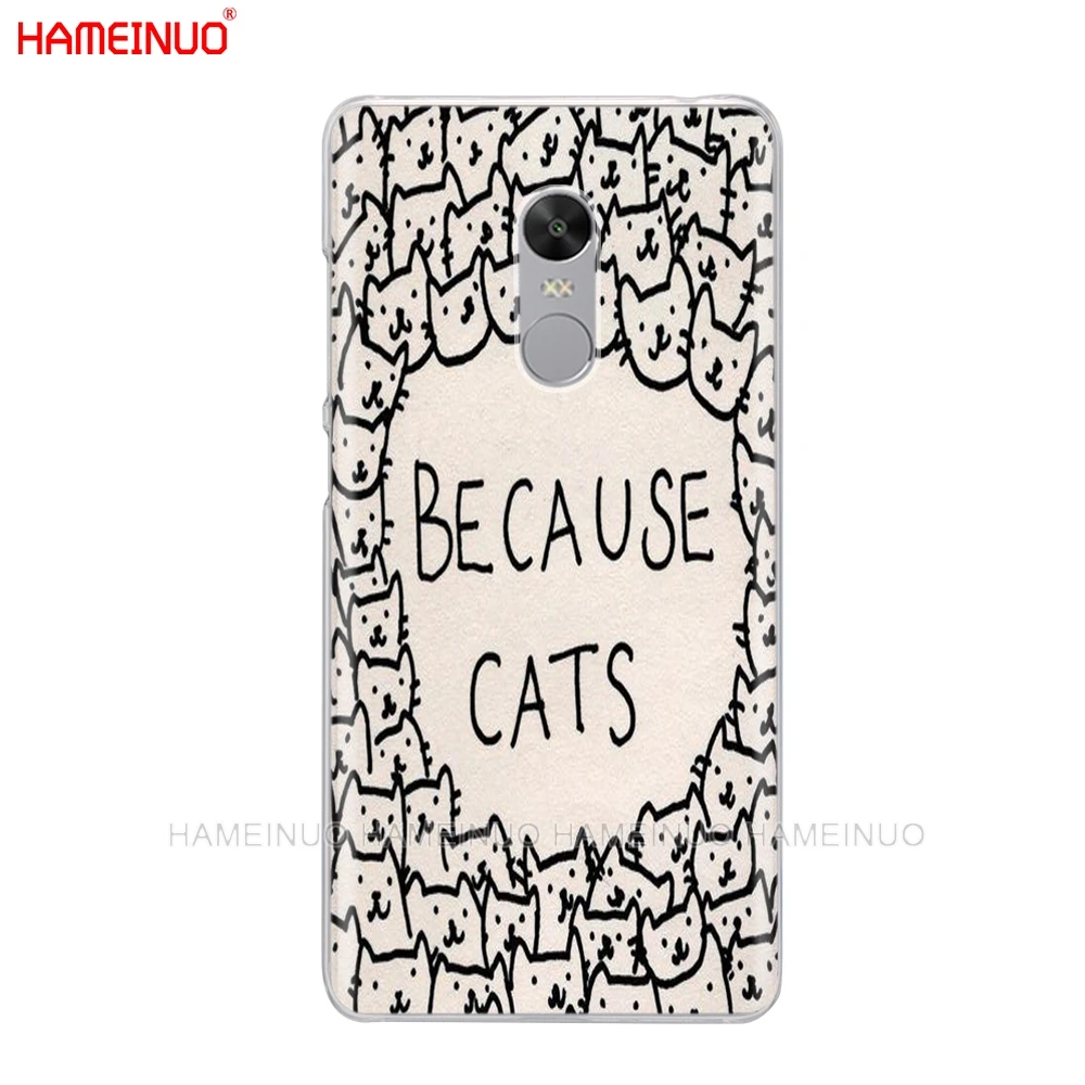 HAMEINUO meow Прекрасный милый Кот Китти чехол для телефона для Xiaomi redmi 5 plus 4 1 1s 2 3 3s pro redmi note 5 4 4X 4A 5A PRIME - Цвет: 71525