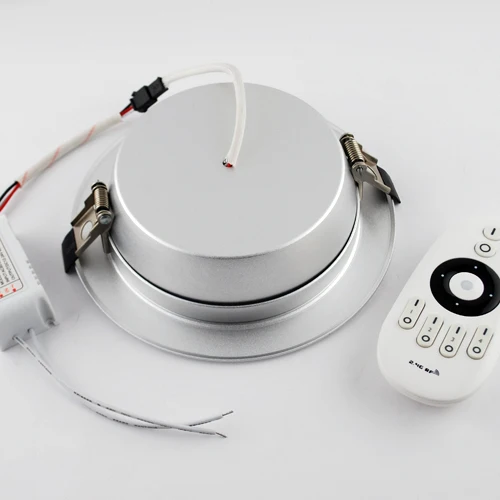 Беспроводное управление 12 Вт Цвет регулируемая яркость 5 дюймов LED потолочные