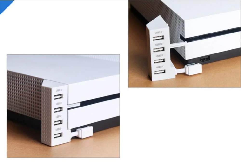 Высокоскоростной консольный удлинитель USB адаптер 4 порта для XBox One S X box one игровые