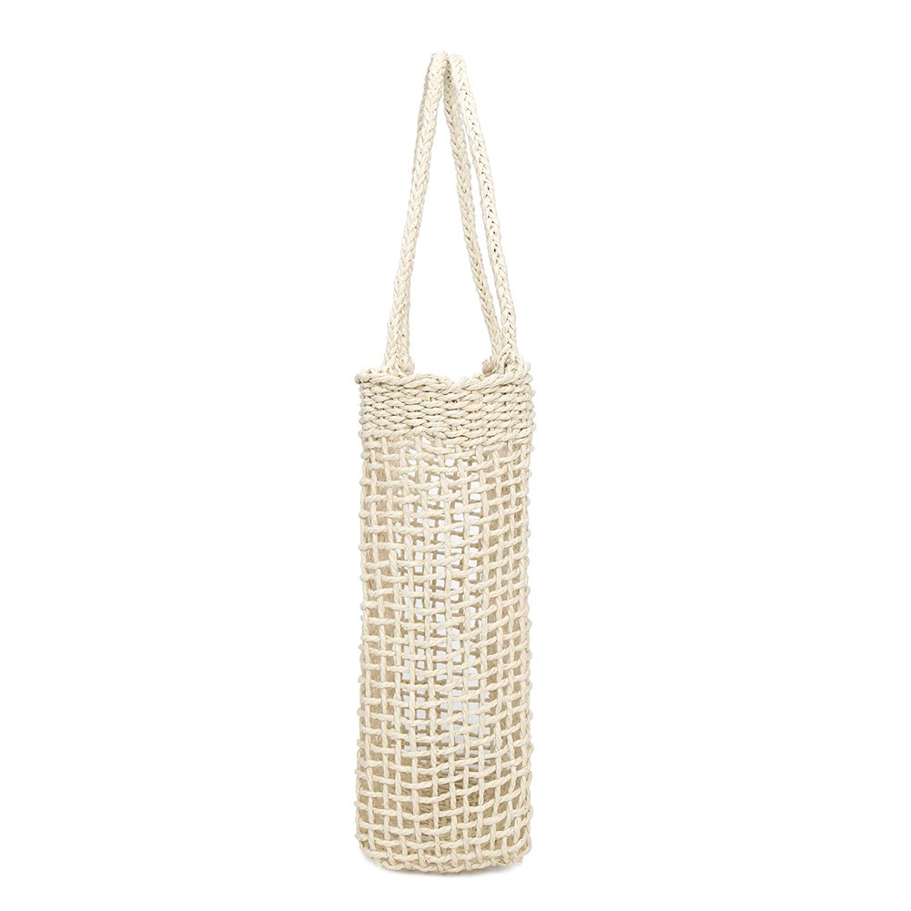 Women Handbag Hollow Handmade Straw Woven Tote Large Capacity Summer Beach Shoulder Bag Party Best Sale-WT | Багаж и сумки
