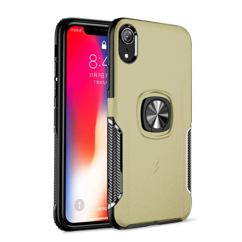 Чехол для iPhone 11 Pro Max с кольцом пальцев и подставкой анти-осенний чехол 6 7 8 6s plus XR XS