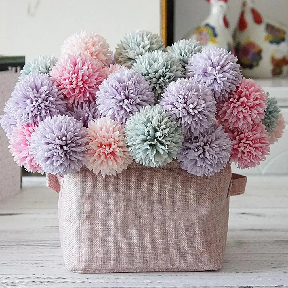1 шт. искусственный цветок DIY свадебный букет украшение для дома|Искусственные и
