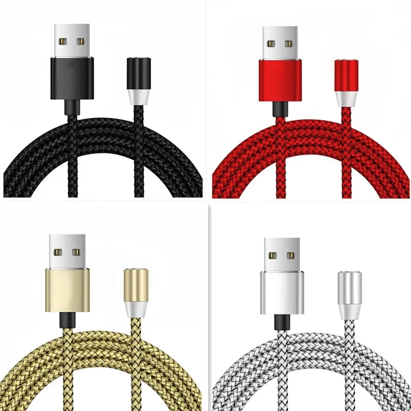 1 м 2 5 В/360 а круглый светодиодный IOS USB Магнитный зарядный кабель для iPhone 5S 6 6S Plus 7