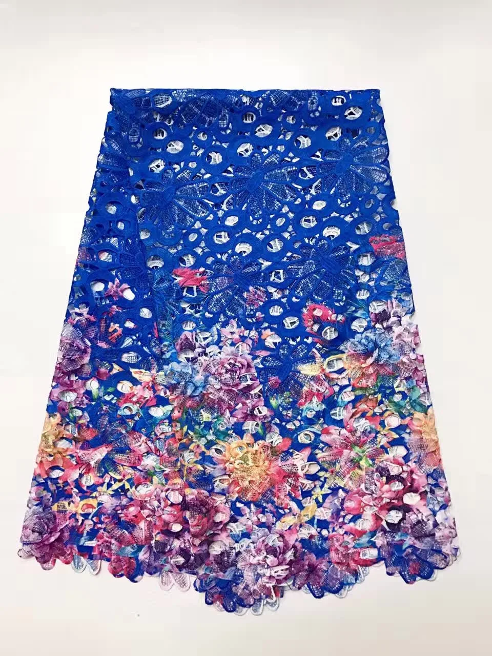 Французская чистая кружевная ткань 2017 последняя африканская гипюровая с