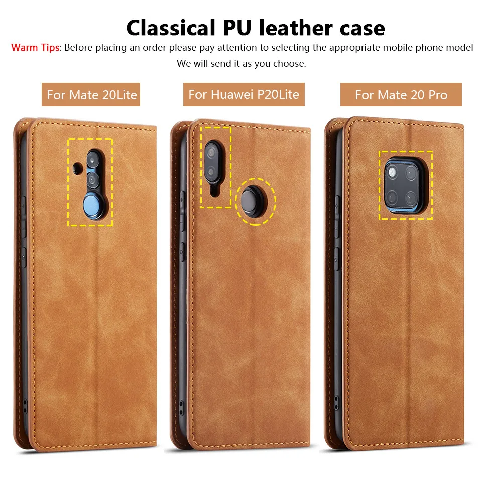 Чехол для huawei P20 Lite, чехол для телефона s, huawei P20 Pro, флип-чехол, huawei mate 20 Pro mate 20 Lite mate 20, кожаный чехол-кошелек на магните