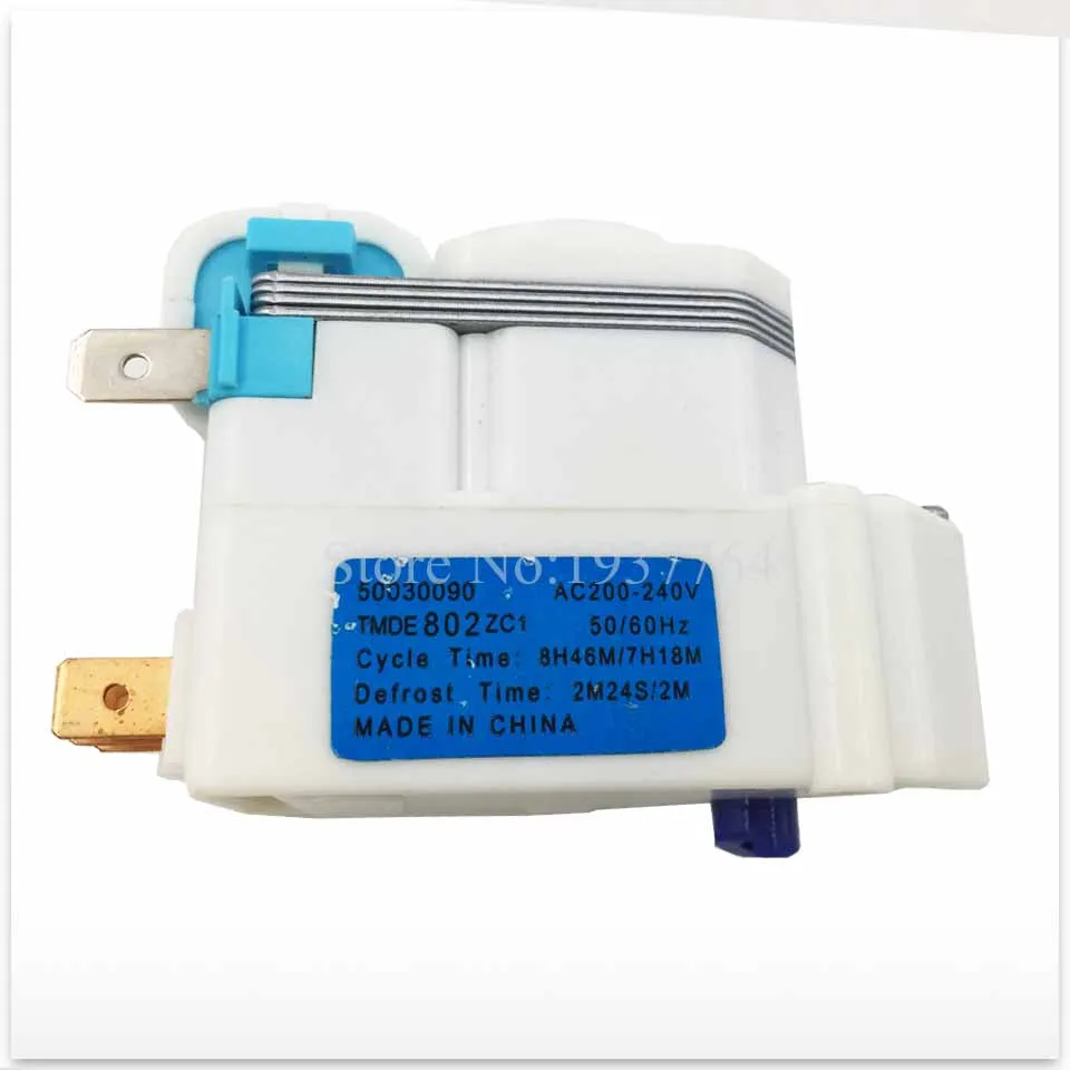 Таймер разморозки Универсальный Sanyo TMDEX09UM1, AC 200-240 В TMDE802ZC1 3018100310 H.J Daewoo кулер для всех 220 В Запчасти для холодильников