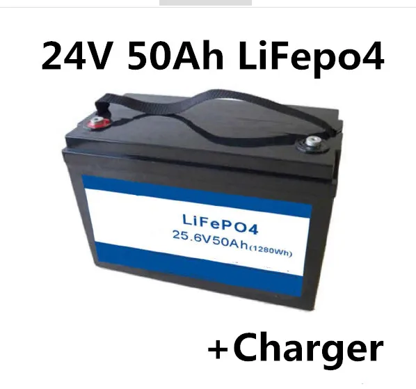 24v 50Ah LiFePO4 батарея литиевая для мотоцикла Солнечная панель AGV ups система хранения
