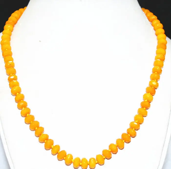 Оптовые цены быстрая доставка! Ожерелье с топазом 5x8 мм | Украшения и аксессуары