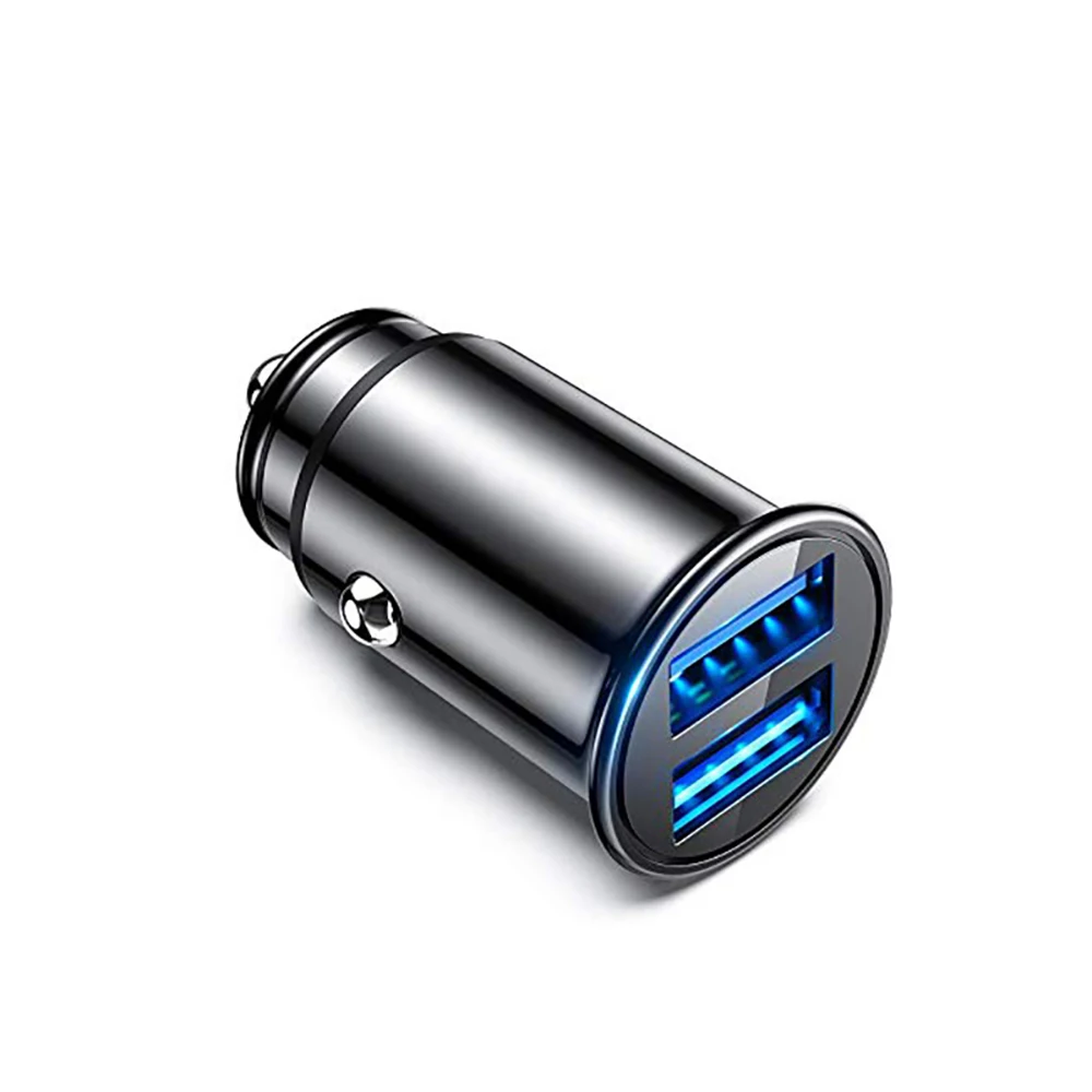Rovtop Mini USB Автомобильное зарядное устройство 3.1A автомобильное двойное