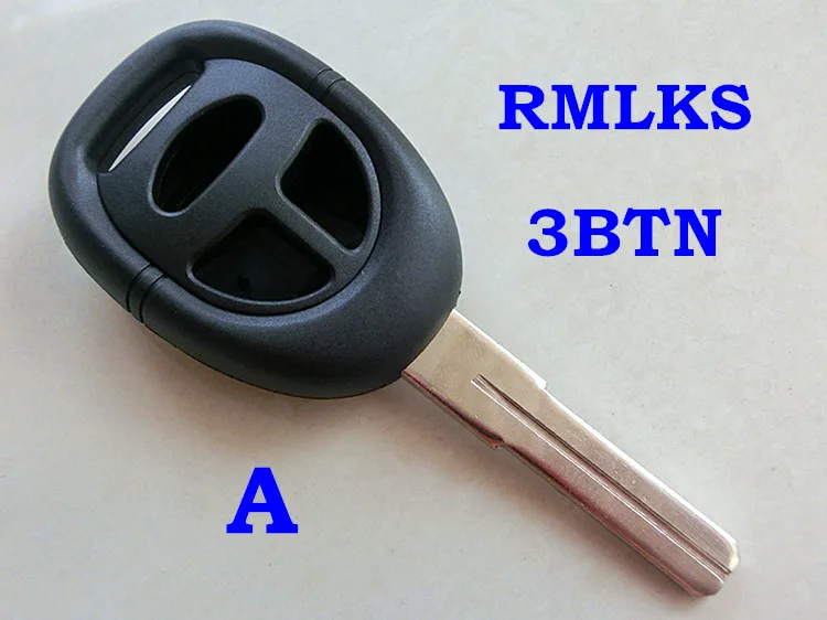 RMLKS для SAAB 9 5 дистанционный брелок ключей оболочка чехол комплект лезвие