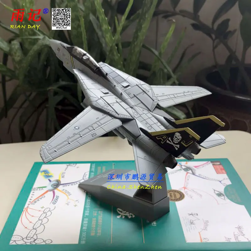 3 шт./лот Оптовая Амер 1/100 весы F14 Tomcat F-14A/B AJ200 VF-84 истребитель Литье металла военный