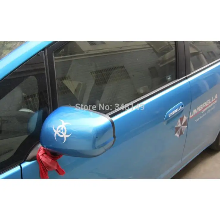 Автостайлинг Aliauto зонт смертельная тишина автомобильные наклейки и аксессуары