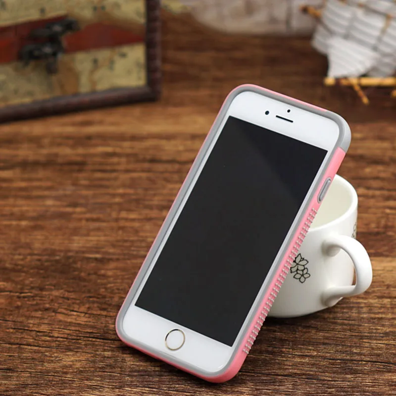 J чехол-бампер Модный мягкий силиконовый чехол для iphone 6S plus funda Coque защитный чехол для iphone 7 8 plus чехол для iphone 5se