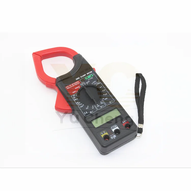 Цифровой зажим DT266C с измерением температуры|digital clamp meter|clamp meterdigital |