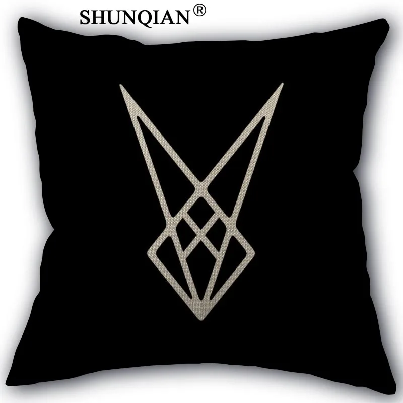 Pillowcase Prodigy день льняная подушка из хлопка с эффектом памяти подушки с принтом квадратные декоративные для дома без сердечника наволочка 45x45 см с одной стороны - Цвет: Pillowcase