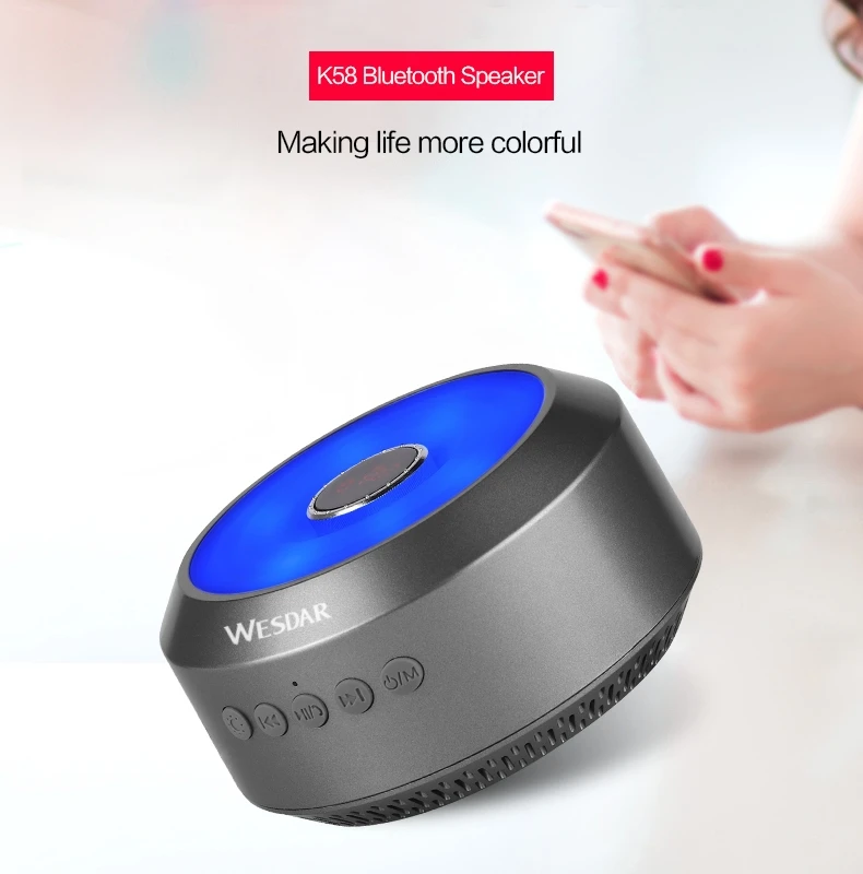 Bluetooth Динамик восстановить естественный голос|Портативные колонки| |