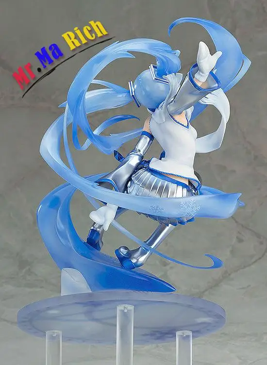 Hatsune Miku Снежная Мику фигурка 1/7 масштаб окрашенная фигура 2017 15 летняя ПВХ игрушка