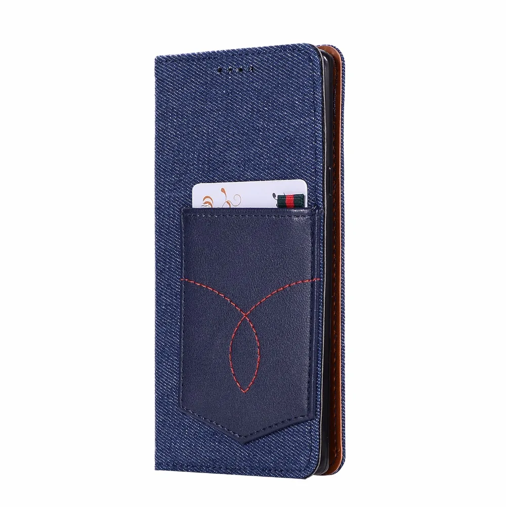 20pcs/lot Absorption Cowboy pocket 2 card housing new cover case for samsung galaxy Note 8 9 pouch leather | Мобильные телефоны и