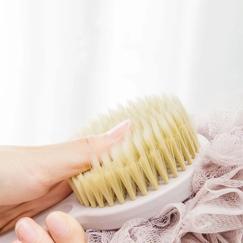 Щетка для тела многофункциональная Массажная щетка мягкая удобная с длинной