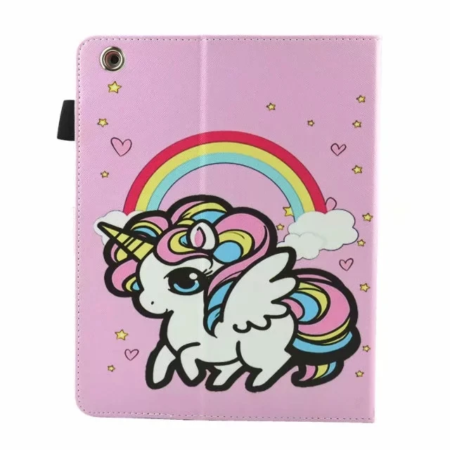 Чехол для планшета iPad 4 3 2 hoesjes милый мультяшный единорог чехол Чехлы 2/3/4 Etui +