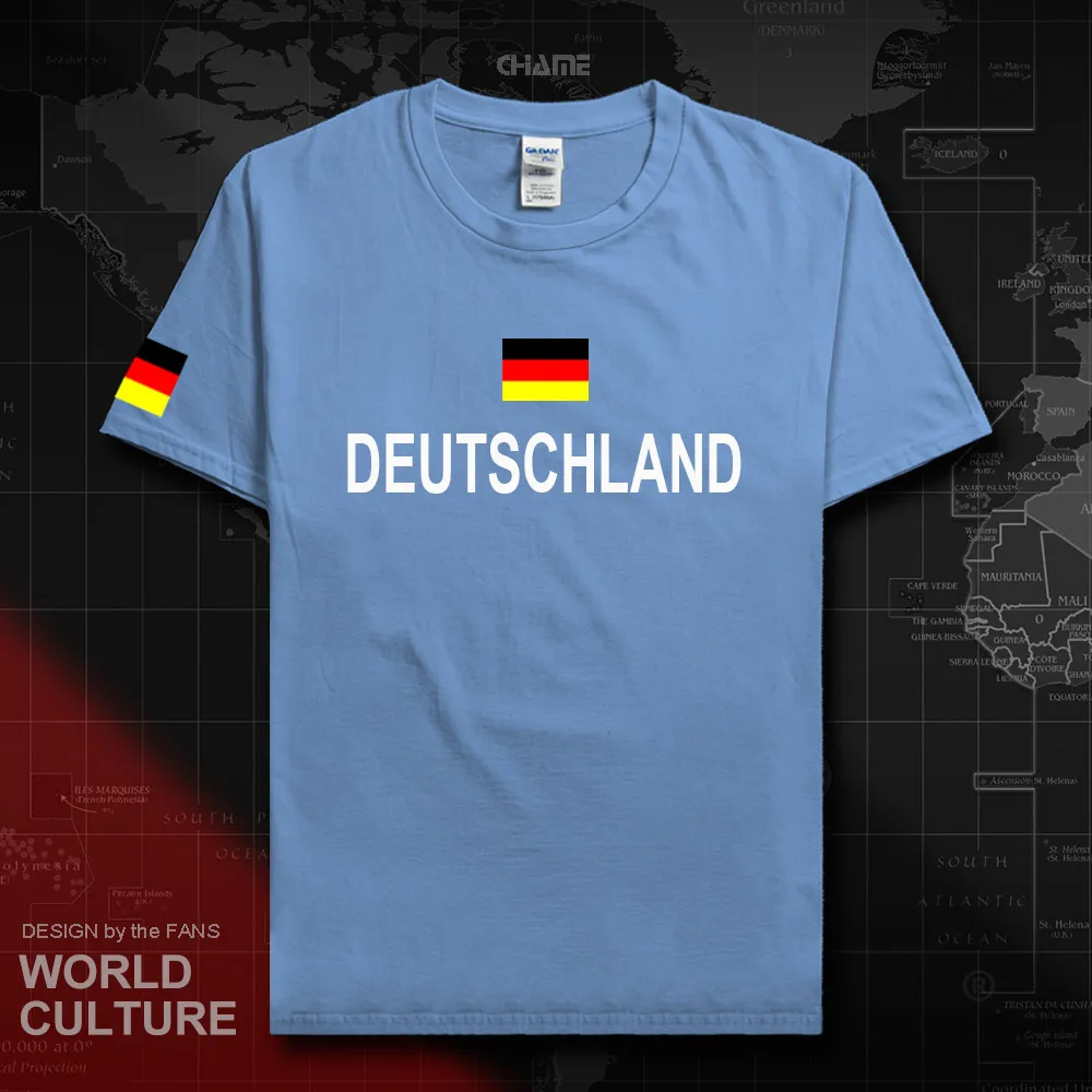 Немецкая Футболка Deutschland man трикотажная футболка 2017 хлопковая nation team из 100% хлопка