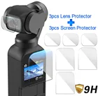 Карманный Протектор экрана для DJI Osmo аксессуары Защитная пленка для объектива карданный чехол аксессуары фильтр для DJI Osmo Pocket