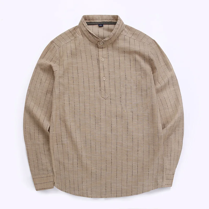 Urbantailor 2018 Новая мода Повседневное Для мужчин Лен Рубашки для мальчиков с длинным